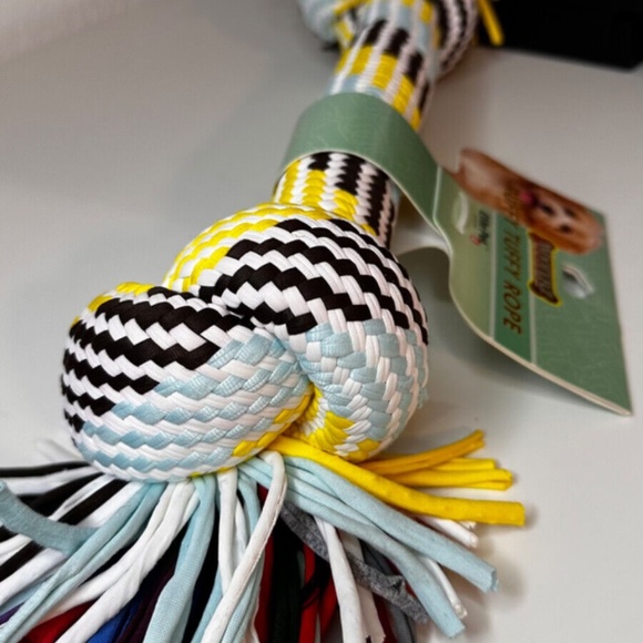 Wooferz Elite Ruffy Tuffy Rope Toy For Pets Heavy Duty - Picture 3 of 3